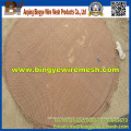 Round Copper Crimped Wire Mesh